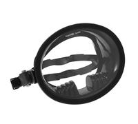 Lunettes de Plongée Anti-buée en Silicone, Verre Trempé Noir | Étanchéité Fiable, Vision Sous-marine Nette, pour Snorkeling et Nage en Eau, Face Humaine