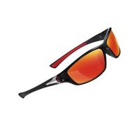 Lunettes de polarisées - Modèles Résistants au Vent par Forte Chaleur | Protection Solaire Extérieure - Pour plage, conduite, pêche, running, golf, randonnée, pour homme, femme, époux, épouse