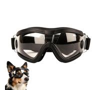Lunettes de pour chien - Protection UV coupe-vent | Lunettes de pour animaux de compagnie | Pour l'été, la randonnée, la plage, l'équitation, la conduite, la conduite - Taille M ou L