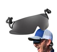 Lunettes de pour homme - Cadres de lunettes d'extérieur, lunettes de visage polarisées | Nuances d'escalade élégantes, UV bloquant les capuchons à clip, protège-yeux de voyage pour le cyclisme