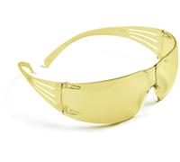 Lunettes de protection 3M SecureFit 200, traitement anti-rayures/anti-buée, écran jaune, SF203AS/AF-EU x20 morceau