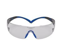 Lunettes de protection 3M SecureFit 400, branches bleues/grises, traitement antibuée/antirayures Scotchgard™ (K&N), écran transparent, SF401SGAF-BLU-EU x20 morceau