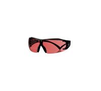 Lunettes de protection 3M SecureFit 400X, monture noire/noire, traitement antibuée Scotchgard (K/N), écran vermillon, SF422XSGAF-BLU-EU x20 morceau