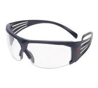 3M SecureFit 601 - Lunettes de sécurité incolores demi-monture - Système 3M Scotchgard anti-buée et anti-rayures - 1 pièce
