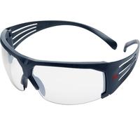 Lunettes de protection 3M SecureFit 600, branches grises, traitement anti-rayures, écran miroité pour l'intérieur/l'extérieur, SF610AS-EU x20 morceau