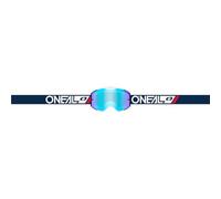 ONeal B-55 Cram, lunettes miroirs Taille unique Bleu/Blanc/Rouge Bleu/Réfléchissant Bleu/Blanc/Rouge Bleu/Réfléchissant