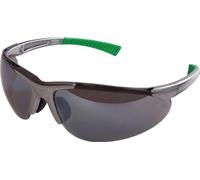 Lunettes de protection DAYLIGHT EN 166 branches gris argent,oculaires gris foncé,miroirs
