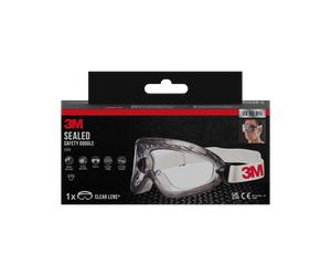 Lunettes de protection intégrales 3M 2890SC, 1 pièce, sous blister x6 morceau