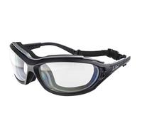 LUX OPTICAL – Lunettes de protection anti-buée – Élastique – Noir