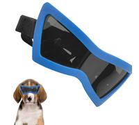 Lunettes De Protection Oculaire Canine - Lunettes Résistantes au Vent pour Chiens, De Protection UV pour Animaux avec Lanière Réglable pour Promenade Plage Randonnée Sortie Estivale Chat Et