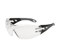 Lunettes de Protection uvex Pheos | Oculaire PC Incolore | Certifiées NF EN 166 170 | Lentilles Antibuée | Résistantes aux Rayures - Produits Chimiques | Protection anti-UV400 | Légeres