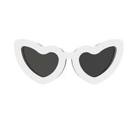 Lunettes de Protection pour Chien, avec Monture en Forme de cœur, Anti-Rayures, lentille Facile à Nettoyer pour Les Aventures en Plein air, Lunettes pour Animaux de Compagnie, Coupe-Vent
