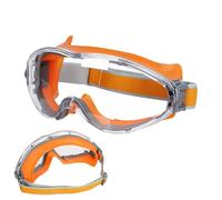 Lunettes de protection pour meuleuse d'angle - Lunettes de protection en polycarbonate - Lunettes de protection - Protection anti-éclaboussures - Forte capacité de charge - Vision claire - Pour la