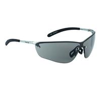 Bollé - Lunettes de protection SILPSF - Monture métal, lentille PC anti-rayures et antibuée, fumée