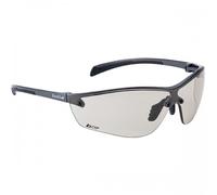 Bollé Lunettes de sécurité Silium+ Verres clairs, ultra-légères, anti-rayures, anti-buée Platine