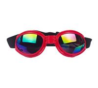 Lunettes de protection UV pour chien - Lunettes de soleil avec sangle réglable pour chiens et chiots | Coupe-vent de protection des yeux pour petites et moyennes courses, lunettes de soleil