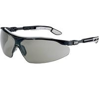 Lunettes de Protection uvex i-vo | Oculaire PC Gris | Certifiées en 166 172 | Lentilles Antibuée | Résistantes aux Rayures - Produits Chimiques | Protection UV400 | Légeres