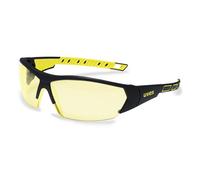 Lunettes de protection UVEX i-Works; Supravision excellence; jaune / noir