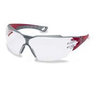 Lunettes de Protection - UVEX - Pheos cx2 9198 - Rouge - Gris - Protection UV