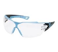 Lunettes de protection uvex pheos cx2 9198256 noir, bleu clair Noir G
