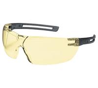 Lunettes de Protection uvex x-fit | Oculaire PC Amber | Certifiées NF en 166 170 | Lentilles Antibuée | Résistantes aux Rayures - Produits Chimiques | Protection UV400 | Légeres | 23 Grammes