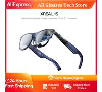 AR Lunettes 3D XREAL 1S, Lunettes de réalité augmentée dotées d'un écran virtuel de 500 pouces, Puce X1