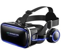 Lunettes De Réalité Virtuelle 3D Pour Téléphone Portable Avec Casque 3D Vr Lunettes De Réalité Virtuelle Pour Pc Divertissement Anti-Lumière Bleue Convient Pour Iphone Et Android 4,5-7,3""[Z79]