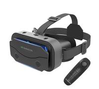 Lunettes de réalité virtuelle 3D pour téléphone portable avec télécommande, lunettes de réalité virtuelle pour PC et divertissement anti-lumière bleue pour iPhone et Android 5,0-7,2"