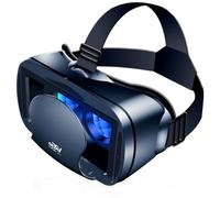 Lunettes de réalité virtuelle avec contrôleur compatible avec iPhone 16 15 14 13 12 Pro Max Samsung Galaxy S25 S24 S23 etc 5-7" Smartphones VR Set Casque pour jeux et films 3D