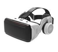 Lunettes de réalité virtuelle - Casque 3D pour téléphone - Portée compatible de 16,3 cm - Coussinets en éponge confortables avec distance réglable pour la pupille et les objets - Divertissement mobile