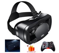 Lunettes de Réalité Virtuelle Intelligentes,Casque 3D VR pour Smartphones Téléphone Android iPhone,Lentille avec Jumelles de Contrôleur - Type With Box 054 Remote