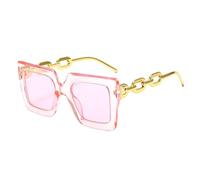 Lunettes de rétro avec protection UV, lunettes de légères de 52 mm pour le cyclisme, le camping, la conduite, les voyages à la plage et une utilisation quotidienne, Feuille de poudre