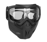 Lunettes de sécurité anti-buée - Lunettes de protection noires | Pour ski, cyclisme, moto hors route, alpinisme, soudage, sports de plein air