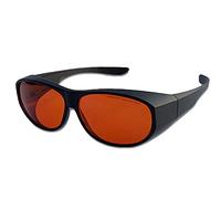Lunettes De Sécurité Au Laser, 200-540nm Lunettes De Protection Laser élimination du Tatouage,Lunettes De Protection Lunettes Laser Équipement De Beauté Lunettes pour Graveur Laser
