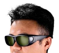 Lunettes De Sécurité De Soudage - Haute Définition, Ajustement Ergonomique Antidérapant, Protection Des Yeux | Lunettes De Travail Industrielles Protection De Conception Pour Bureau