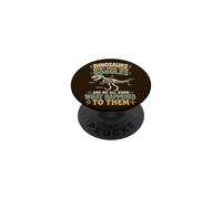 Lunettes de sécurité drôles Dinosaures pour Professeur de Sciences PopSockets PopGrip Adhésif