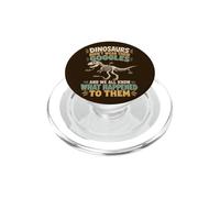 Lunettes de sécurité drôles Dinosaures pour Professeur de Sciences PopSockets PopGrip pour MagSafe