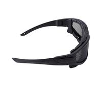 Lunettes de sécurité en Treillis Métallique, Lunettes de Protection Coupe-vent Respirantes en de Fer avec Revêtement en Oxyde Noir pour le Cyclisme, les Jeux de Plein Air et les