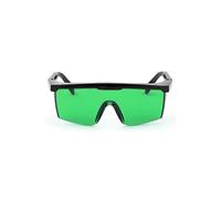 Lunettes de sécurité laser enveloppantes de 190 nm-540 nm à longueur d'onde de 190 nm-540 nm OD + 5 lunettes de protection pour la protection des yeux - Vert