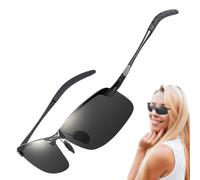 Lunettes de sécurité photochromiques protection UV400 anti-reflet polarisée | Lunettes de soleil intelligentes de transition pour réduire l'éblouissement - Lunettes de conduite - Équipement de cyclisme
