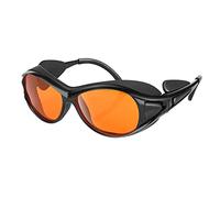 Lunettes de sécurité professionnelles à lumière UV pour lampes UV de longueur d'onde de 90 nm à 490 nm, lunettes de protection UVC, bloquant la lumière bleue, anti-fatigue, anti-reflets, incassables