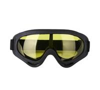 Lunettes de Ski 1PC Unisex Skiing Glasses Winter Windproof Goggles Eyewear Ski Dustproof Lens Sunglasses Outdoor Sports Cycling Frame(Yellow)
