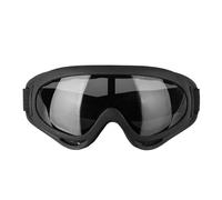 Lunettes de Ski 1Pc Winter Windproof Skiing Glasses Goggles Outdoor Sports Eyewear Glasses Ski Dustproof Cycling Lens Frame Sunglasses(Black)