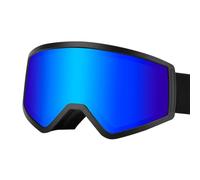 Lunettes de ski à double couche avec sangle élastique réglable pour garçon, fille, adolescent, ski, snowboard, sports de plein air, lunettes de snowboard pour enfants