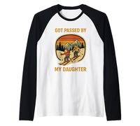 Lunettes de Ski Amusantes de Montagne avec Inscription « Got Passed by My Daughter » Manche Raglan