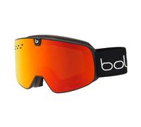 Bollé - Nevada Neo Black Matte Sunrise & Light Vermillon Blue - Masque de Ski