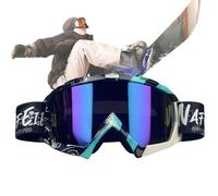 Lunettes de ski d'extérieur - Design amélioré de la vision pour les sports d'équitation | Snowboard, neige, ski, anti-rayures et absorbant les rayons UV