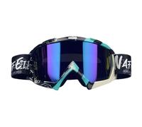Lunettes de ski et de snowboard - Protection des yeux anti-rayures | Lentille en polycarbonate avec joint en mousse, bouclier haute vision pour descente, freestyling, slaloming et snowboard