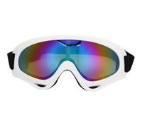 Lunettes De Ski Moto Vélo Pc Unisexe Pour Adultes Enfants (Lentille De Couleur De Cadre Blanc) Multicolor G
