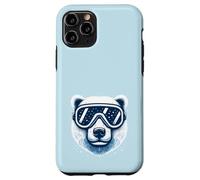 Lunettes de Ski Polar Bear Coque pour iPhone 11 Pro